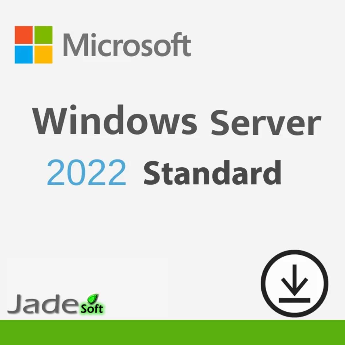 Jade Soft - Comprar Licença Microsoft Windows Server 2022 Standard
